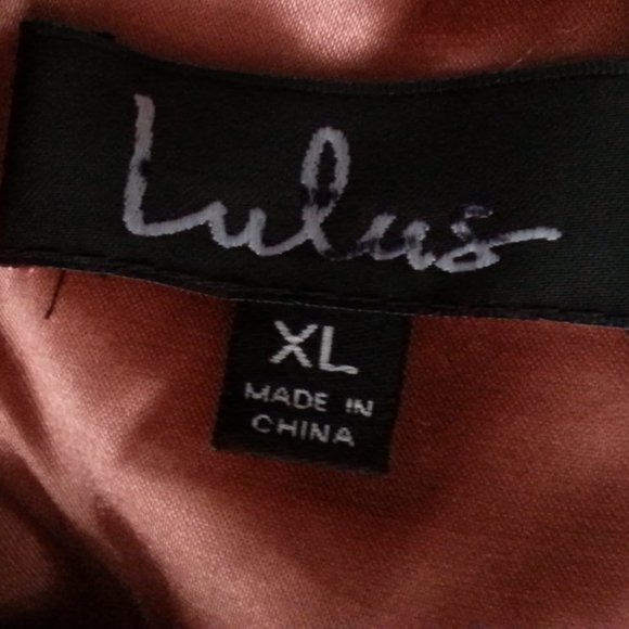 LULUS Flutter Sleeve Chiffon Gown Style IDA71272 - Picture 3 of 5